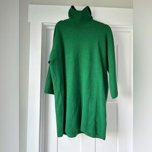 Knit Pomander Place shift dress. Green, Size XL. NWOT